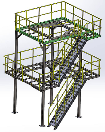 PlatFrom Packing����䓽Y(ji��)��(g��u)ƽ�_3D��(sh��)ģ�D�� STEP��ʽ