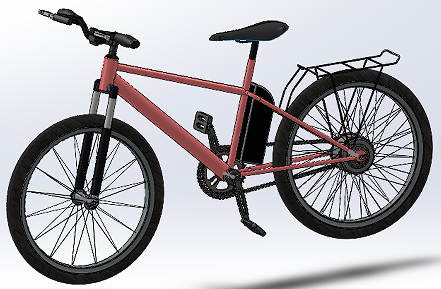 Electric Cycle늄�����܇3D��ģ�D�� STEP��ʽ