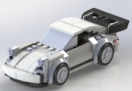 1974 Porsche 911ƴ�b���܇ģ��3D�D�� STEP��ʽ