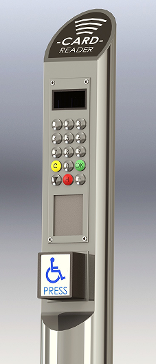 Card Readar Post�x������3D��ģ�D�� STEP��ʽ