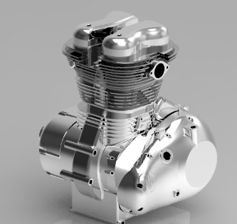 royal enfield engine�l�әCģ��3D�D�� STP��ʽ