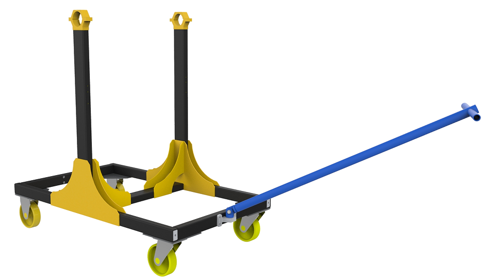 trolley for transformer����܇����܇����ģ��3D�D�� Solidworks�OӋ