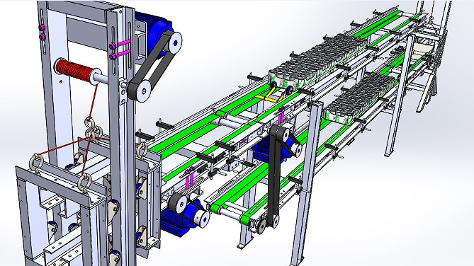 dual-layer-belt-conveyor�p�ӎ�ʽݔ�͙C(j��)3D��(sh��)ģ�D�� x_t step��ʽ