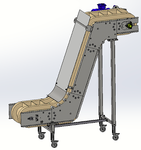 Z conveyor belt Z��ݔ�͎�3D��ģ�D�� Solidworks�OӋ