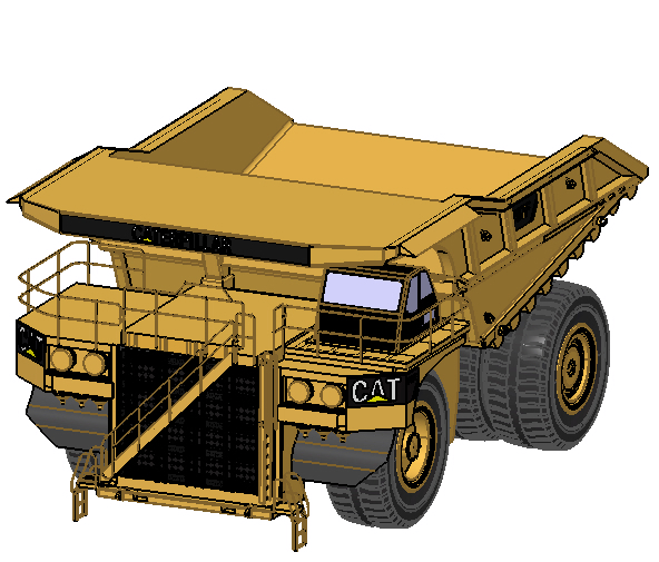 ���͵Vɽ�ؿ�CATIAģ��