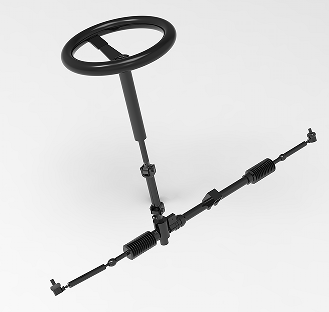 steering-system��܇�D���3D��ģ�D�� STEP��ʽ