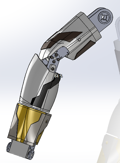 arm-robot�C(j��)���˷����ֱ۽Y(ji��)��(g��u)3D�D�� Solidworks�O(sh��)Ӌ(j��) ��x_t��ʽ