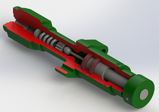 Oil Valvey3DģD SolidworksOӋ