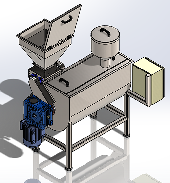 Maquina Misturador��(f��)�ϻ�ϙC(j��)3D��(sh��)ģ�D�� x_t IGS��ʽ