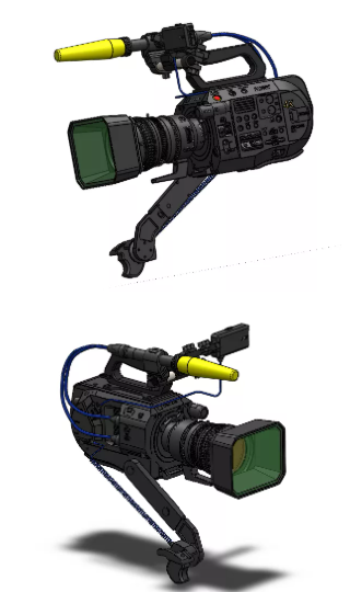 video kamera���I�z��C3D��ģ�D�� Solidworks�OӋ