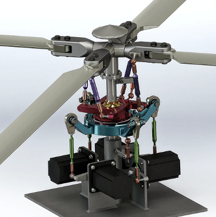 Rotor de Helicopteroֱ���C�����Y��3D�D�� Solidworks�OӋ