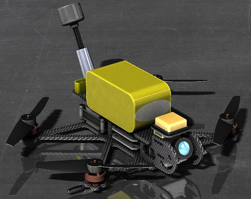 3һinchһfpv���S�o�˙C3D��ģ�D�� Solidworks�OӋ