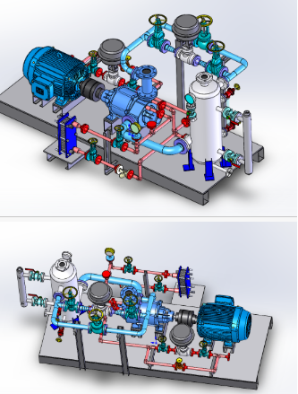Һ����Ȼ��ԇ��O�䣨LNGԇ��O�䣩3Dģ�͈D�� Solidworks�OӋ