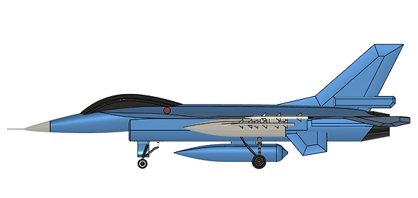 �����ع�F-2�𶷙C����ģ��3D�D�� STEP STL��ʽ