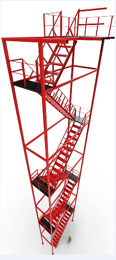 stairs����;���I����3D��ģ�D�� Solidworks�OӋ ��STEP