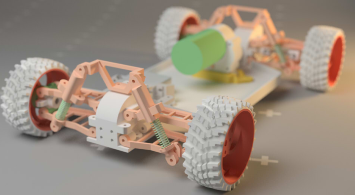 ABS RC�b��܇�Y(ji��)��(g��u)3D�D�� f3d STEP��ʽ