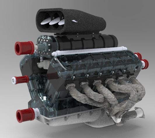 V12�װl�әC����ģ��3D�D�� Solidworks�OӋ