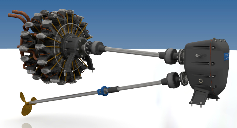 18�����ΰl(f��)�әC��������ϵ�y(t��ng)ģ��3D�D�� STP��ʽ