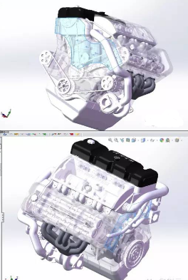 3.2T V6��܇�l(f��)�әC���S��ģ�D�� Solidworks�OӋ
