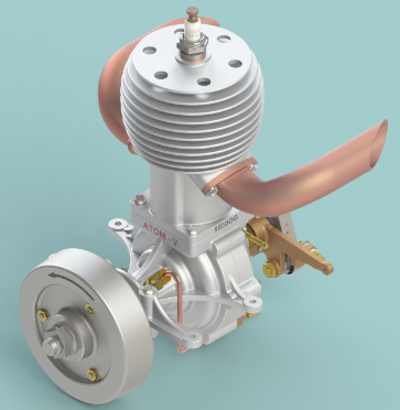 30cc���_�̰l�әCģ��3D�D�� Solidworks�OӋ STEP��ʽ