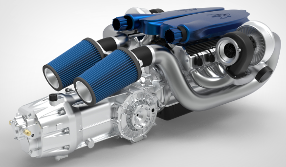 DOHC�p�u݆V12�װl(f��)��(d��ng)�C(j��)ģ��3D�D�� STEP��ʽ