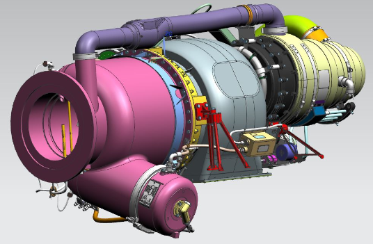 Garrett GTCP85һ98D ȼ��u݆�l�әC3D�D�� STP��ʽ