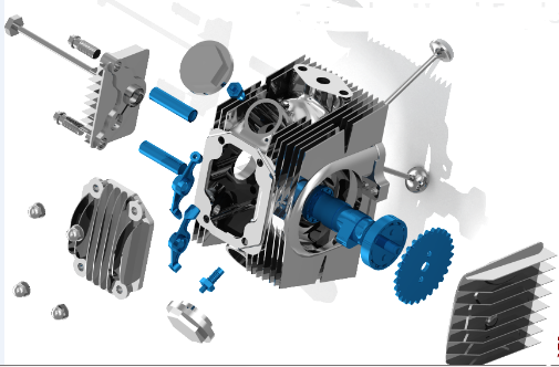 HondaĦ��܇����w3D�D�� creo�O(sh��)Ӌ ��igs��ʽ