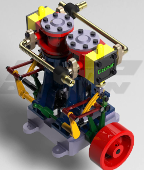 MOTOR SKLOP�p�װl�әC�Ȳ��Y��3D��ģ�D�� CATIA�OӋ