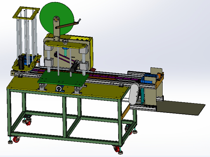 ȫ�Ԅӿ����N�˙C3Dģ�͈D�� Solidworks�OӋ