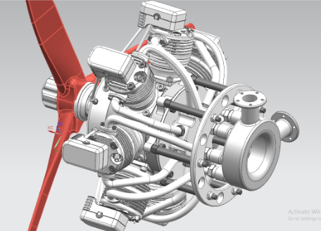 Radial Engine�߸���������l�әC3D�D�� CATIA�OӋ