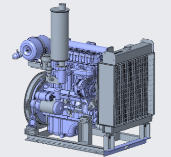 QC490���Ͱl(f��)�әCģ��3D�D�� STP��ʽ