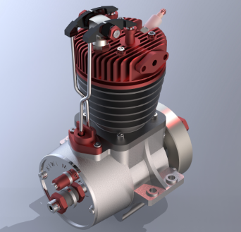 Small Gas EngineС��ȼ?x��)�l(f��)��(d��ng)�C(j��)3D��(sh��)ģ�D�� STEP��ʽ