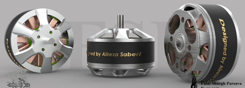 TһMotor MN3510 KV700�o(w��)ˢ늙C(j��)3D�D�� STEP��ʽ