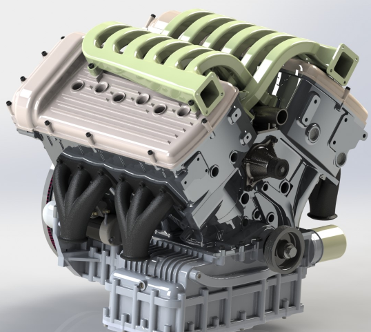 volkswagen w12 ʮ���װl�әC3D��ģ�D�� stp��ʽ