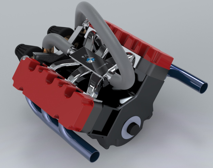 V6 Transmission�������װl(f��)�әC(j��)ģ��3D�D�� Solidworks�O(sh��)Ӌ(j��)