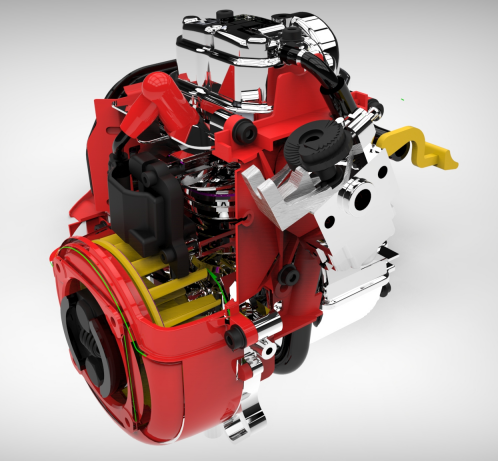 ����GX-25ˮƽ�S�l�әC�����͙C��3Dģ�� Solidworks�OӋ