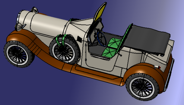 eski�Ϡ�܇ģ��3D�D�� STEP��ʽ