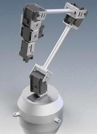 Simple-6DOF����6���ɶșC(j��)е��3D�D�� STP��ʽ