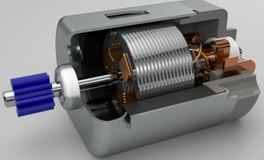 ֱ��늄әCDC MotorС늙Cģ��3D�D�� STEP��ʽ