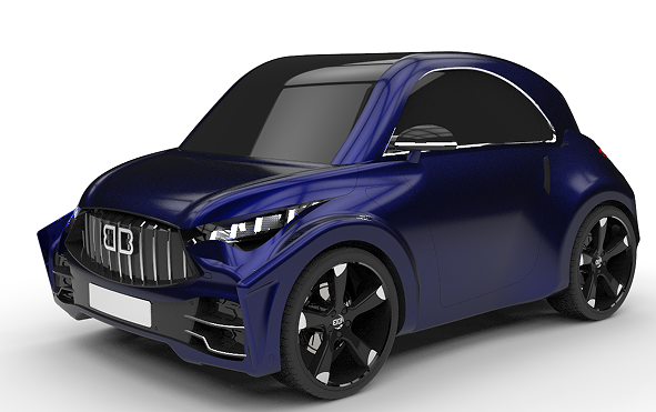 TBO T1 2022 Mini-citadineС�I܇3D�D�� STEP��ʽ