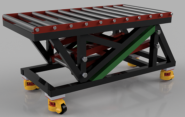 scissor-lift-table����ʽ�����C��3D��ģ�D�� STEP��ʽ