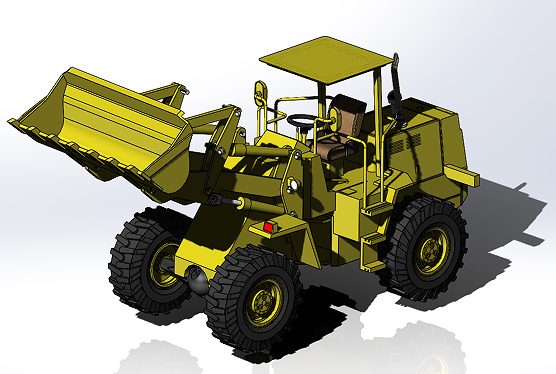 Wheel Loader݆ʽ�b�d�C3D��ģ�D�� Solidworks�OӋ
