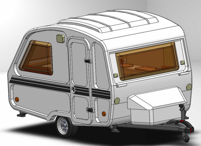 Caravan N 126 DС�ͷ�܇��܇3D��ģ�D�� Solidworks�OӋ ��STEP��ʽ