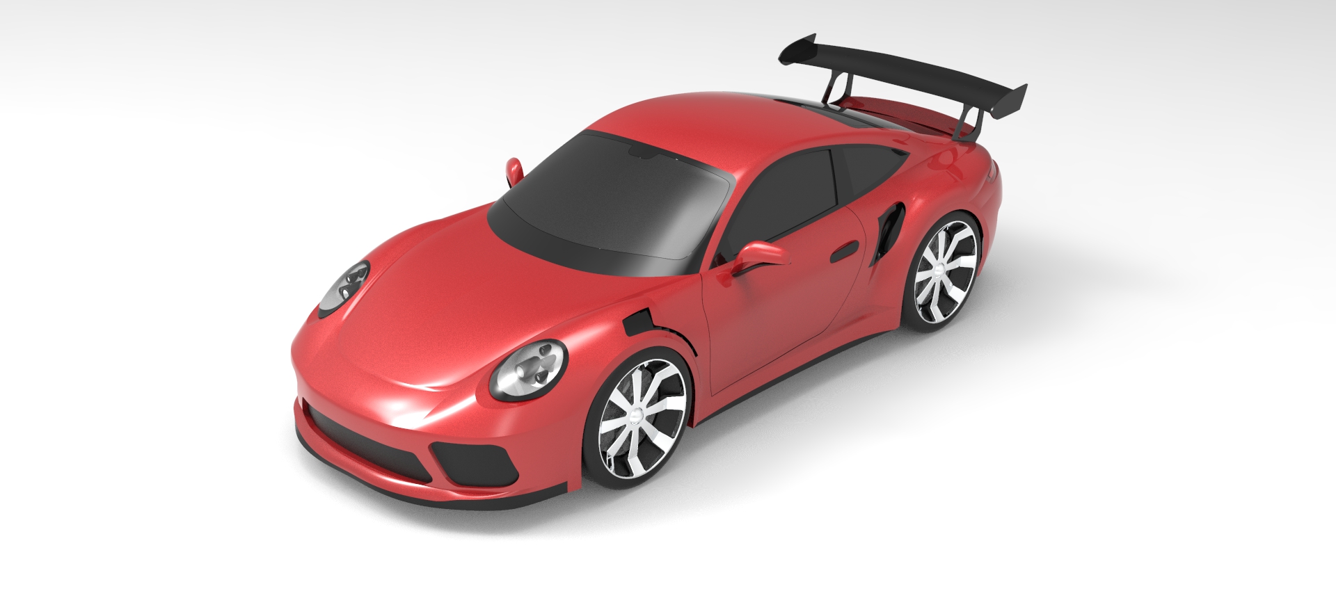 porsche 911 gt3��܇�����⚤3D��ģ�D�� Solidworks�OӋ