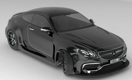 mercedesһsurface���Y�I܇��������3D�D�� Solidworks�OӋ