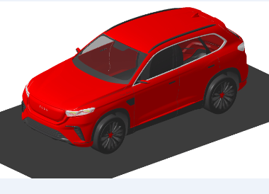 TOGG SUV�I܇����3D�D�� CATIA�OӋ ��STP��ʽ