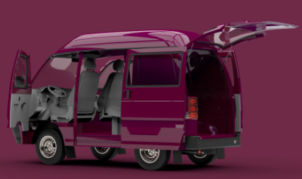 PIAGGIO PORTER���܇(ch��)����3D�D�� RHINO 3dm  ��ʽ