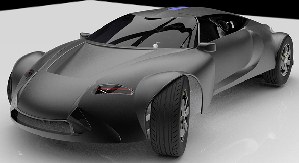 H6 Julietta��܇(ch��)���κ�(ji��n)��ģ��3D�D�� STEP��ʽ