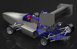 Formula Student Car F1����ʽِ܇�Y��3D�D�� Solidworks�OӋ