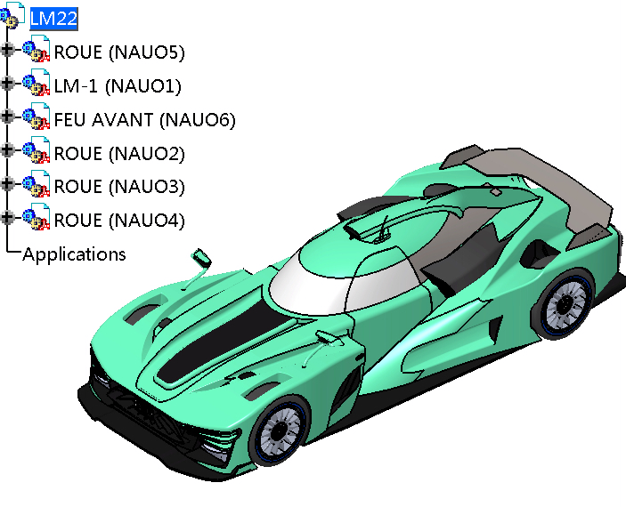 ����܇�͵�CATIAģ��